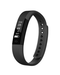 Denver BFA-15 aktivitetsarmband, stegräknare, sömntracker, 0,86" OLED, BT 4.0