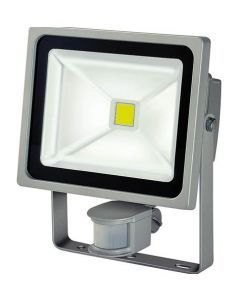 30W LED strålkastare med rörelsesensor, vattentät