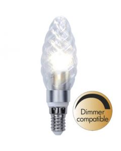Illumination LED Twisted, E14, 2700K, 220lm, 3W(22W), Dimmerkompatibel