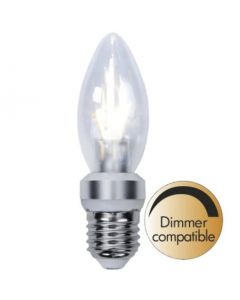 Illumination LED Klar, E27, 2700K, 325lm, 4W(30W), Dimmerkompatibel