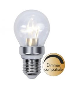 Illumination LED Klar, E27, 2700K, 325lm, 4W(30W), Dimmerkompatibel