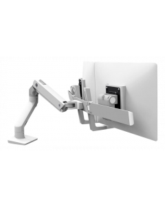 Ergotron HX Desk Dual Monitor Arm (white)