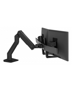 Ergotron HX Desk Dual Monitor Arm (matte black)