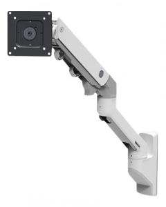 Ergotron HX Monitor arm for wall mounting, white