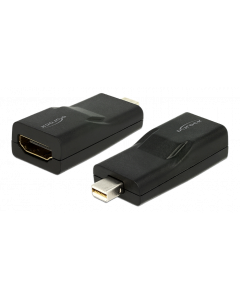 DeLOCK miniDisplayPort hane till HDMI hona adapter, UHD, passiv, svart