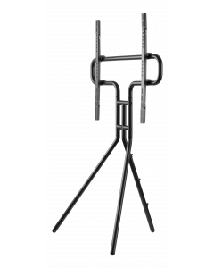 DELTACO Artistic Steel Studio TV Floor Stand