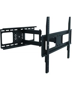 DELTACO väggfäste för TV/skärm, 37-70”, max 50kg, 3 leder, svart