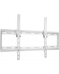 DELTACO Väggfäste, 37-70", 40 kg, tilt 14, VESA 75x75-600x400mm, vit