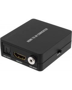 DELTACO Signalomvandlare från HDMI till kompositvideo, svart