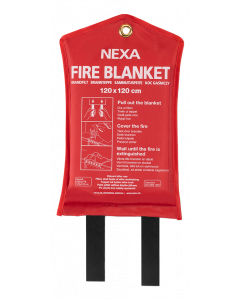 Brandfilt silikon 120x120 cm