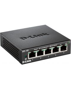 D-Link 5-port 10/100 Metal Housing Desktop Switch