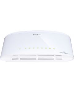 D-Link switch, 8x10/100/1000Mbps, RJ45, bordsm.