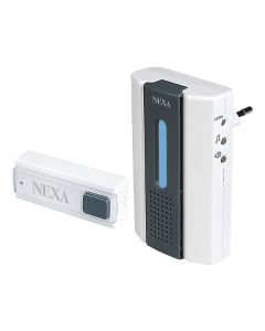 Nexa trådlös dörrklocka LML-710, kit klocka+knapp