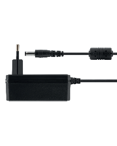 DELTACO power supply, 100-240 V to 12V 3A, black