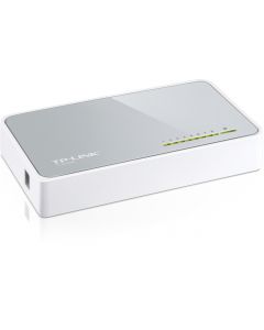 TP-LINK nätverksswitch, 8-ports, 10/100 Mbps, RJ45, Auto MDI/MDIX