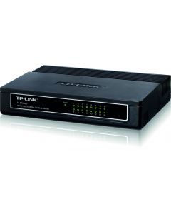 TP-LINK nätverksswitch, 16-ports, 10/100 , RJ45