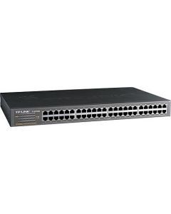 TP-LINK nätverksswitch, 48-ports, 10/100 Mbps, RJ45, 19"