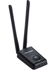 TP-Link trådlöst nätverkskort, USB, 300Mbps, 802.11b/g/n, svart