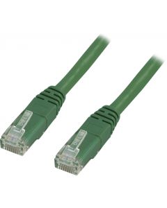 DELTACO U/UTP Cat6 patchkabel, LSZH, 5m, grön