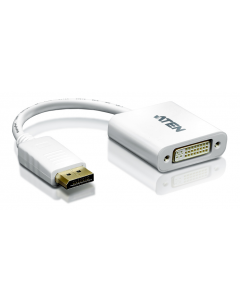 ATEN DisplayPort to DVI adapter, PC Up to UXGA,1080p