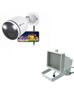 Asgari Asgari 1440PRO Smartcam + 80m IR Mörkersyn, 1440p FHD IP Kamera, Wifi, Plug and play