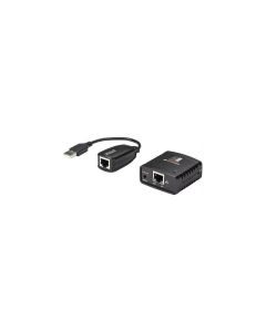 USB 2.0 -laajennussovitin USB 2.0, Cat5, Cat5e, Cat6, jopa 100 metriä