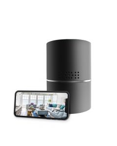 SpyCam PRO IP022, 1080p Full HD Spionkamera, 330 graders rotation, wifi, live video, tvåvägskommunikation