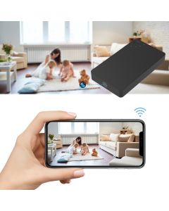 Övervakningskamera, WIFI Spionkamera i Powerbank, 1080p, 120° vidvinkelkamera, 2800 mAh