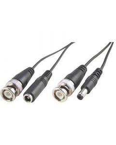 video/ström-kabel, 1xström ha - ho & 1xBNC ha - ha, 50m