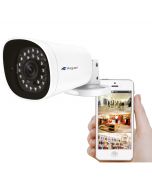 Övervakningskamera Utomhus, POE, WDR, Full HD, människolarm, Rörelselarm, 105, microSD, Asgari 1080POE, IP66
