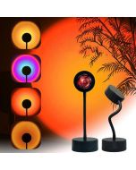 LED Sunset / Projektori lamppu, pöytälamppu, bluetooth, kaukosäädin