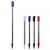 3DS aluminium stylus, 4-pack, expanderbar