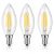 E14, 4W, LED-polttimo, lämmin valkoinen, Bullet top