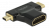 DeLOCK HDMI adapter, Typ A ho, Typ Mini-C ha, Typ Micro-D ha, svart