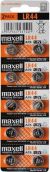 Maxell knappcellsbatteri, 10-pack