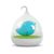 Cute Bird Totoro -tyylinen LED-lyhty, ladattava, tärinätunnistin - sininen