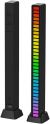 LED tunnelmalamppu, musiikkiohjattu, LED Streamer, Ambience, iPhone/Android, akkukäyttöinen, USB-C
