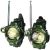 Watchie Talkie - Walkie Talkie Klockor, 2-pack, Kamouflage med Kompass och Förstoringsglas